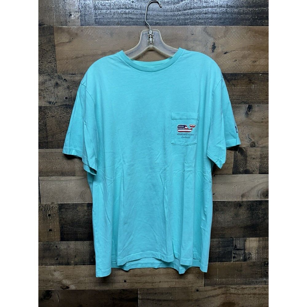Vineyard Vines Men's USA T-Shirt Size Medium